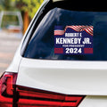 Kennedy 2024 Sticker Vinyl Decal, RFK Jr. 2024, Election 2024, Robert F. Kennedy Jr. For President 2024 Bumper Sticker Decal - 6