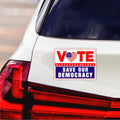Vote Blue Save Democracy Car Magnet, Vote Democrat 2024 Vehicle Magnet, 2024 President Election Bumper, Save Democracy Magnet, 6