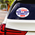 Kennedy 2024 Sticker Vinyl Decal, RFK Jr. 2024, Election 2024, The Remedy Is Kennedy Bumper Sticker Decal - 6