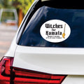 Witches for Kamala Sticker Vinyl Decal, Harris For President 2024 Vinyl Sticker, Election 2024, Halloween Witch Bumper Sticker - 6