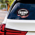 Trump 2024 Sticker Vinyl Decal - Trump 2024, Donald Trump For President 2024, Take America Back Bumper Sticker Decal - 6