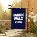 Harris Walz 2024 Garden Flag - 12x18 Inch Double Sided, Childless Cat Ladies Flag, Harris For President 2024 Flag, Madam President Flag