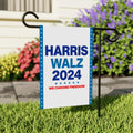 Harris Walz 2024 Garden Flag - 12x18 Inch Double Sided, Childless Cat Ladies Flag, Harris For President 2024 Flag, Madam President Flag