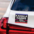 Kamala Harris 2024 Car Magnet, Harris For President 2024 Vehicle Magnet, 2024 President Election Bumper, Madam President Magnet, 6