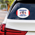 Kamala Harris 2024 Sticker Vinyl Decal, Harris For President 2024 Vinyl Sticker, Election, Childless Dog Ladies Bumper Sticker - 6