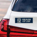 Childless Cat Lady Car Magnet, Kamala Harris 2024 Vehicle Magnet, Skeleton Tarot Card, Halloween Magnet, Madam President Magnet, 6