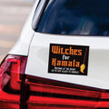 Witches for Kamala Car Magnet, Harris For President 2024 Vehicle Magnet, I'm With Her, Halloween Witch, Madam President Magnet, 6