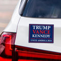 Trump Vance Kennedy 2024 Magnet, Unite America 2024 Magnet, Trump For President 2024 Car Magnet, Trump Vance 2024 Vehicle Magnet, 6