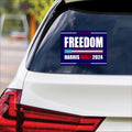 Harris Walz Freedom 2024 Sticker Vinyl Decal, Harris For President 2024 Vinyl Sticker, Childless Cat Ladies Bumper Sticker - 6