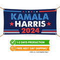 Harris Walz Obviously 2024 Banner Sign, 13 Oz Harris For President 2024, Truth Hope Decency, Harris 2024 Vinyl Banner with Metal Grommets
