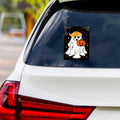 Halloween Trump Ghost Vinyl Decal, Trump Vance 2024 Vinyl Sticker, Trump For President 2024, Halloween Republican Bumper Sticker - 6
