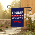 Trump Vance Kennedy 2024 Garden Flag - 12x18 Inch Double Sided, Trump Vance 2024 Flag, Unite America 2024 Flag, Trump 2024 Flag