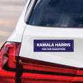 Harris Walz Freedom 2024 Car Magnet, Kamala Harris For President 2024 Vehicle Magnet, For Our Daughters, Madam President Magnet