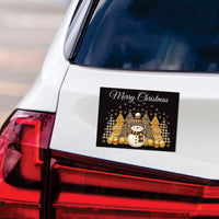 Christmas Car Magnet, Christmas Tree Vehicle Magnet, Holiday Magnet, Winter, Snowman, Xmas Tree Magnet, Merry Christmas Magnet, 6" x 4.5"