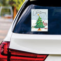 Christmas Vinyl Decal, Christmas Tree Vinyl Sticker, Holiday, Winter Sticker, Xmas Tree Sticker, Merry Christmas Bumper Sticker - 6