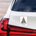All Booked For Christmas Car Magnet, Christmas Book Tree Vehicle Magnet, Holiday Magnet, Winter Xmas Tree, Merry Christmas Magnet, 6