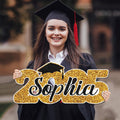 Personalized 2025 Graduation Sign, PVC Custom Name Senior Graduation Party Prop Sign, High School College University School Graduation Gift