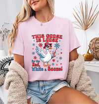 4th of July Goose Short Sleeve T-Shirt