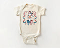 4th of July Goose Baby Bodysuit, Baby Shirt, Toddler Sweatshirt - America Coquette Outfit, Patriotic FOJ Bows, Cute Coquette Fourth Gift