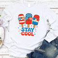 Stay Cool Popsicle Long Sleeve Shirt