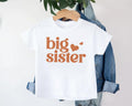 Big Sister Baby Shirt, Baby Bodysuit, Toddler Sweatshirt, Cute Retro Big Sister Gift, Pregnancy Announcement, Toddler Sister Reveal Clothing