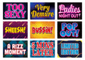 Photo Booth Props Party Sign Cutouts, Funny Slang Word Sayings, Birthday Bachelorette Party Decor, Selfie Backdrop Signs, Best Seller Props