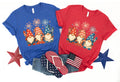 4th of July Gnomes Short Sleeve T-Shirt