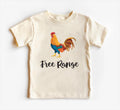 Free Range Chicken Baby Bodysuit, Baby Shirt, Toddler Sweatshirt - Cute Farm Animal Outfit, Wild and Free Country Baby Gift for Little Ones