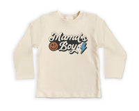 Mama’s Boy Onesie, Baby Bodysuit, Baby Shirt, Toddler Sweatshirt - Cute Boys Retro Outfit, Vintage Mama's Boy Baby Gift, Trendy Baby Clothes