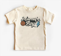 Mama’s Boy Onesie, Baby Bodysuit, Baby Shirt, Toddler Sweatshirt - Cute Boys Retro Outfit, Vintage Mama's Boy Baby Gift, Trendy Baby Clothes