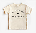 I Love My Mama Baby Shirt, Onesie, Baby Bodysuit, Toddler Sweatshirt - Vintage Baby Outfit, Mama and Baby Gift, Retro Mother’s Day Clothes
