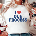 I Love Due Process Hoodie