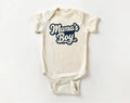 Mama’s Boy Onesie, Baby Bodysuit, Baby Shirt, Toddler Sweatshirt - Retro Boys Outfit, Cute Mama and Son Gift, Vintage Baby Shower Clothes