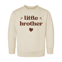 Little Brother Onesie, Baby Bodysuit, Baby Shirt, Toddler Sweatshirt, Retro Lil Brother Outfit, Sibling Gift, New Baby Announcement Clothes