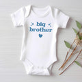 Big Brother Onesie, Baby Bodysuit, Baby Shirt, Toddler Sweatshirt - Cute Retro Pregnancy Announcement, Natural Big Brother Gift for Boys