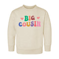 Big Cousin Onesie, Baby Bodysuit, Baby Shirt, Toddler Sweatshirt - Retro Boys Matching Cousin Outfit, Cute Family Gift, Cousin Crew Clothes