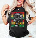 Juneteenth 1865 Short Sleeve T-Shirt