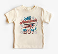 Fourth of July Boys Onesie, Baby Bodysuit, Baby Shirt, Toddler Sweatshirt - American Boy Retro Outfit, Vintage Patriotic USA Baby Gift