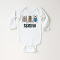 Personalized Bugs Onesie, Baby Bodysuit, Baby Shirt, Toddler Sweatshirt, Vintage Entomologist, Custom Name Insect Baby Gift, Nature Look