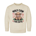 Holy Cow I’m Cute Onesie, Baby Bodysuit, Baby Shirt, Toddler Sweatshirt - Funny Cow Baby Outfit, Cute Farm Baby Gift, Country Style Look