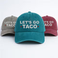 Taco Trump Always Chickens Out Embroidered Hat, Gift For Anti MAGA, Anti-Trump Hat