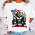 Bigfoot Merica Rock Sweatshirt