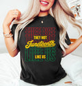 They Not Like Us Short Sleeve T-Shirt