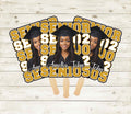 Custom Face Fans With Wooden Handle, Graduation Head, Grad Face Fans