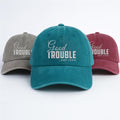 Good Trouble John Lewis Embroidered Hat, Gift For Anti MAGA, Anti-Trump Hat, Peace, Democracy Embroidered Hat, Protest Hat, Patriotic Hat