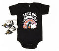 Let's Go Ghouls Baby Bodysuit, Retro Halloween Girl Baby Shirt, Cute Toddler Sweatshirt - Fall Outfit for Girls, Spooky Season Clothes