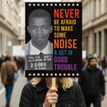 John Lewis Good Trouble Protest Sign, Resist Hate, Anti-Trump, Resist Racism, Resist Fascism, Political Activist Poster Rally Sign