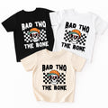 Halloween 2nd Birthday Shirt, Bad Two the Bone Baby Bodysuit, Custom Year Old Toddler Sweatshirt - Spooky Boy Outfit, Skeleton Theme