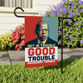 Rejecting Kings Since 1776 Garden Flag, 12x18 Inch Double Sided, Resist Hate, Anti-Trump Sign, Resist Racism Flag, Resist Fascism Sign (Copy)