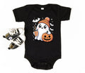 Cute Ghost Baby Bodysuit, Funny Trick or Treat Baby Shirt, Toddler Sweatshirt - Halloween Baby Outfit, Spooky Fall Costume for Kids